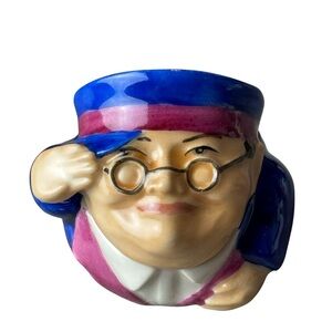 Kevin Francis Benny Hill face pot